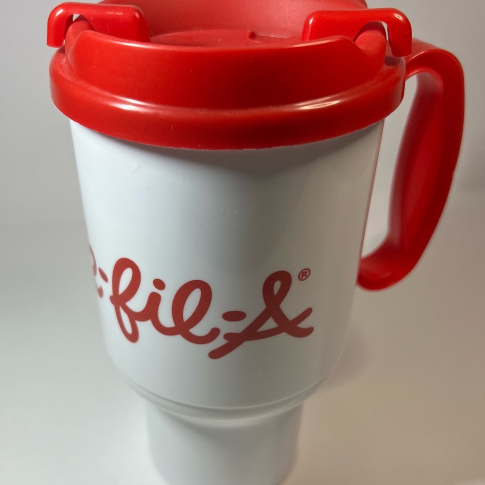 Chick-fil-A Red and White Travel Mug